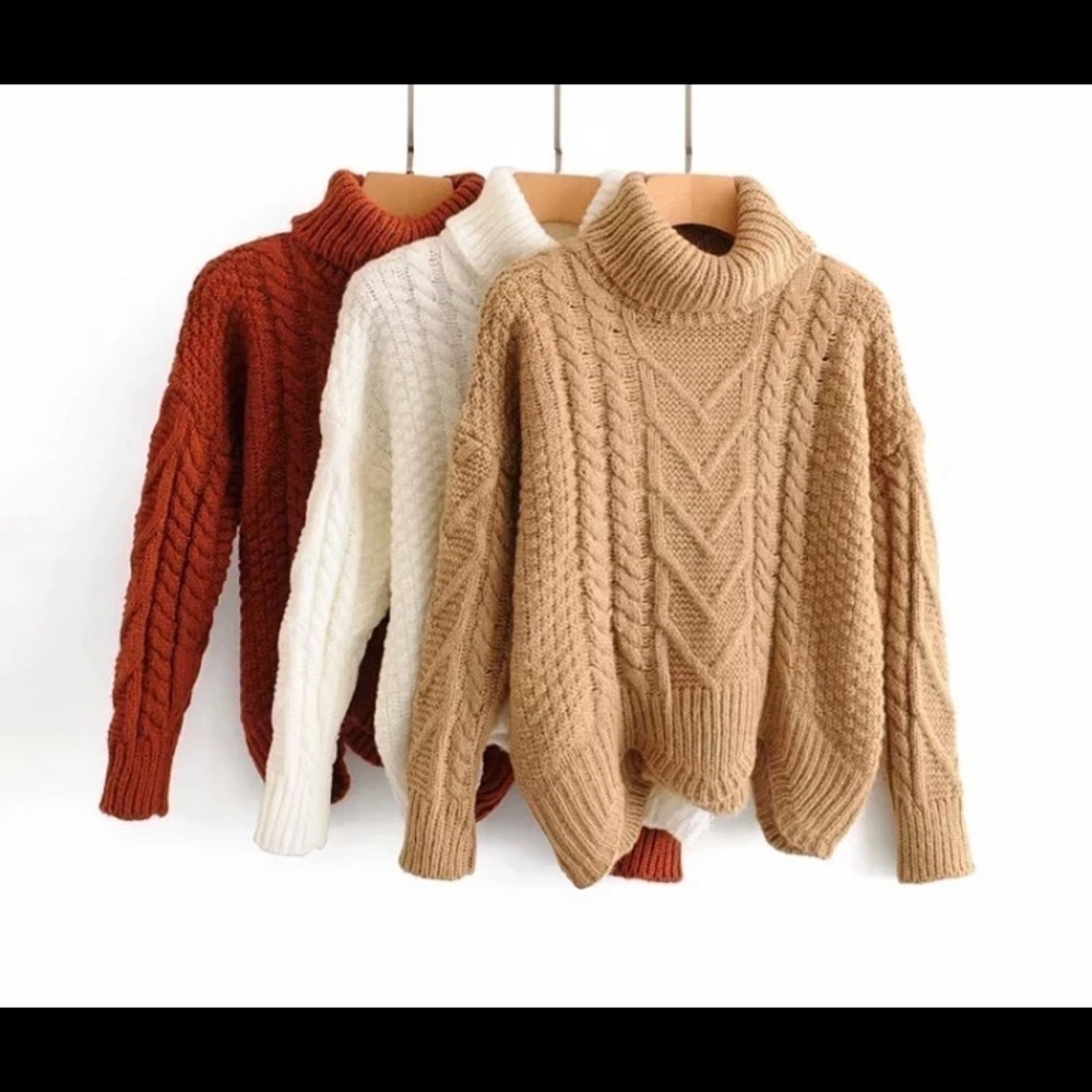 SALE!! HP!! 🎉🎉🎉🎉Ivory Sweater w/Turtleneck